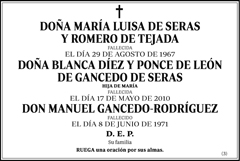 María Luisa de Seras